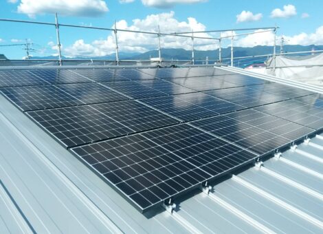 【昭和町新築】太陽光発電システム設置