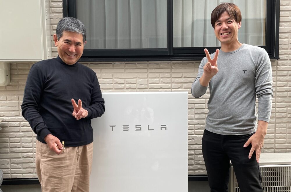 TESLAパワーウォール設置工事