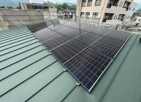 【新築住宅】太陽光発電システム設置工事