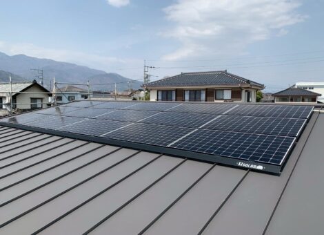 【マキシオン太陽光発電システム設置工事】