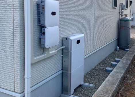 ファーフェイ蓄電池設置工事