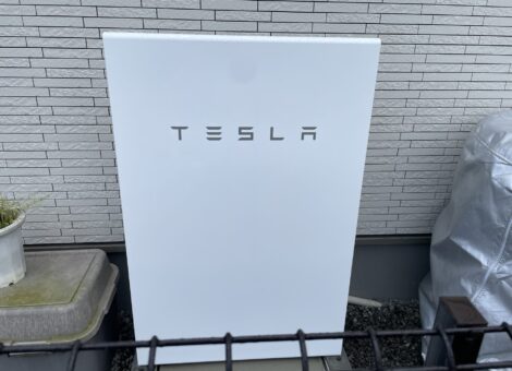 テスラパワーウォール設置工事