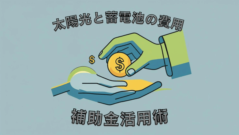 太陽光＋蓄電池 導入費用と補助金の活用術