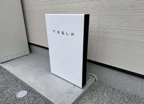 テスラパワーウォール設置工事