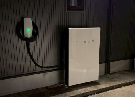 テスラパワーウォール・ウォールコネクター施工事例