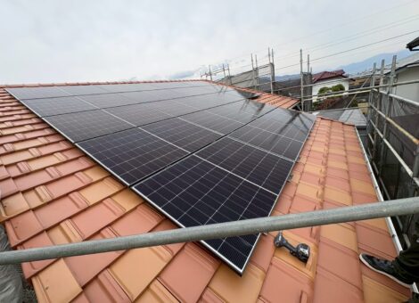 ネクストエナジー太陽光発電システム設置工事