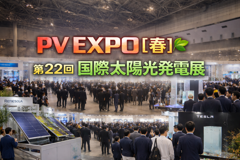 PV EXPO【春】～第22回 国際太陽光発電展～に参加してきました！
