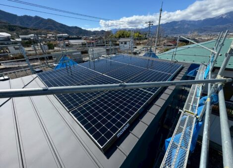 マキシオン太陽光発電システム設置工事