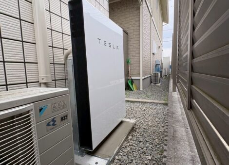 テスラパワーウォール設置工事