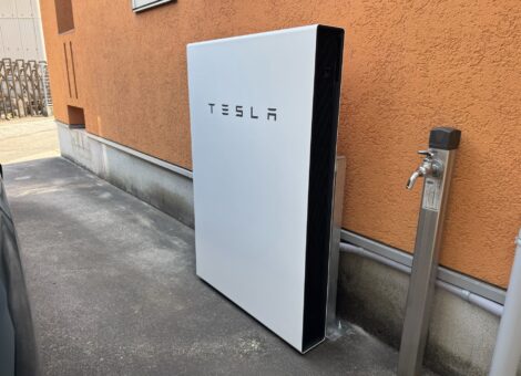 テスラパワーウォール設置工事