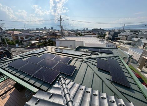 ネクストエナジー太陽光発電システム施工事例