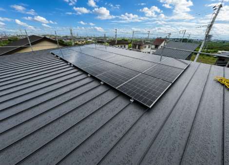 【笛吹市　新築】ネクストエナジー太陽光発電システム施工事例